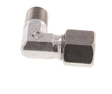 R 1/4'' Male x 8S Stainless steel 90 deg Elbow Fitting 630 Bar DIN 2353