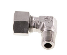 R 1/4'' Male x 12L Stainless steel 90 deg Elbow Fitting 315 Bar DIN 2353