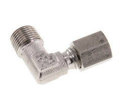 R 1/8'' Male x 4LL Stainless steel 90 deg Elbow Fitting 100 Bar DIN 2353