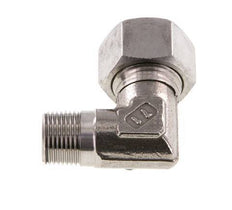 R 3/8'' Male x 15L Stainless steel 90 deg Elbow Fitting 315 Bar DIN 2353