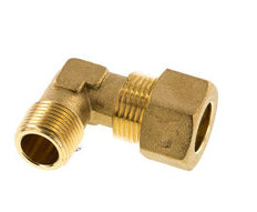 R 3/8'' Male x 14mm Brass 90 deg Elbow Compression Fitting 89 Bar DIN EN 1254-2