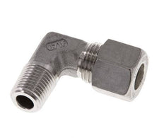 R 1/4'' Male x 10L Stainless steel 90 deg Elbow Compression Fitting 315 Bar DIN 2353