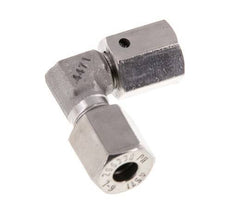 M12x1.5 x 6L Stainless steel Adjustable 90 deg Elbow Fitting with Sealing cone and O-ring 315 Bar DIN 2353