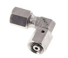 M12x1.5 x 6L Stainless steel Adjustable 90 deg Elbow Fitting with Sealing cone and O-ring 315 Bar DIN 2353