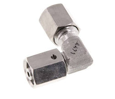 M12x1.5 x 6L Stainless steel Adjustable 90 deg Elbow Fitting with Sealing cone and O-ring 315 Bar DIN 2353