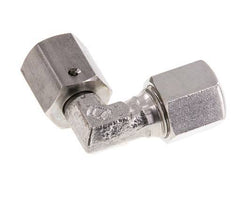 M14x1.5 x 6S Stainless steel Adjustable 90 deg Elbow Fitting with Sealing cone and O-ring 630 Bar DIN 2353
