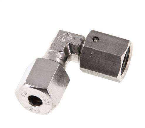 M14x1.5 x 6S Stainless steel Adjustable 90 deg Elbow Fitting with Sealing cone and O-ring 630 Bar DIN 2353