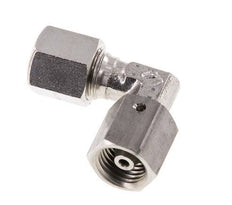 M14x1.5 x 6S Stainless steel Adjustable 90 deg Elbow Fitting with Sealing cone and O-ring 630 Bar DIN 2353