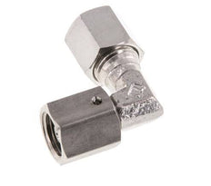 M14x1.5 x 6S Stainless steel Adjustable 90 deg Elbow Fitting with Sealing cone and O-ring 630 Bar DIN 2353