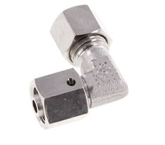 M14x1.5 x 8L Stainless steel Adjustable 90 deg Elbow Fitting with Sealing cone and O-ring 315 Bar DIN 2353