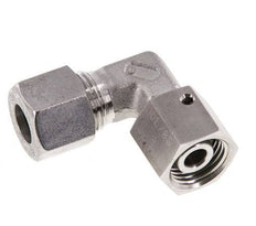 M16x1.5 x 10L Stainless steel Adjustable 90 deg Elbow Fitting with Sealing cone and O-ring 315 Bar DIN 2353