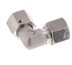 M18x1.5 x 10S Stainless steel Adjustable 90 deg Elbow Fitting with Sealing cone and O-ring 630 Bar DIN 2353