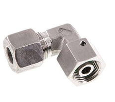 M18x1.5 x 10S Stainless steel Adjustable 90 deg Elbow Fitting with Sealing cone and O-ring 630 Bar DIN 2353