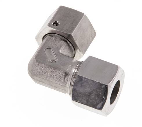 M22x1.5 x 14S Stainless steel Adjustable 90 deg Elbow Fitting with Sealing cone and O-ring 630 Bar DIN 2353