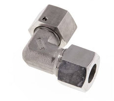 M22x1.5 x 14S Stainless steel Adjustable 90 deg Elbow Fitting with Sealing cone and O-ring 630 Bar DIN 2353