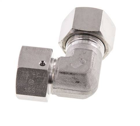 M24x1.5 x 16S Stainless steel Adjustable 90 deg Elbow Fitting with Sealing cone and O-ring 400 Bar DIN 2353