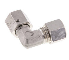 M16x1.5 x 10L Stainless steel Adjustable 90 deg Elbow Compression Fitting with Sealing cone and O-ring 315 Bar DIN 2353