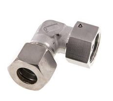 M30x2 x 20S Stainless steel Adjustable 90 deg Elbow Compression Fitting with Sealing cone and O-ring 400 Bar DIN 2353