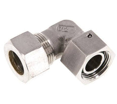 M30x2 x 22L Stainless steel Adjustable 90 deg Elbow Compression Fitting with Sealing cone and O-ring 160 Bar DIN 2353
