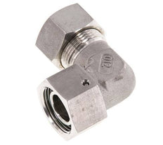 M30x2 x 22L Stainless steel Adjustable 90 deg Elbow Compression Fitting with Sealing cone and O-ring 160 Bar DIN 2353
