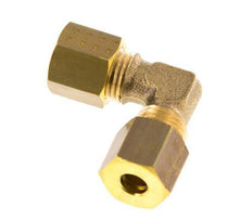 5mm Brass 90 deg Elbow Compression Fitting 150 Bar DIN EN 1254-2