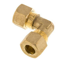 12mm Brass 90 deg Elbow Compression Fitting 75 Bar DIN EN 1254-2