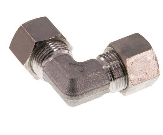 12L Stainless steel 90 deg Elbow Compression Fitting 315 Bar DIN 2353