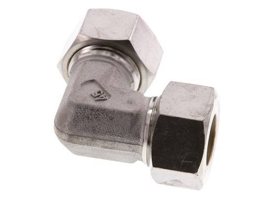 18L Stainless steel 90 deg Elbow Compression Fitting 315 Bar DIN 2353
