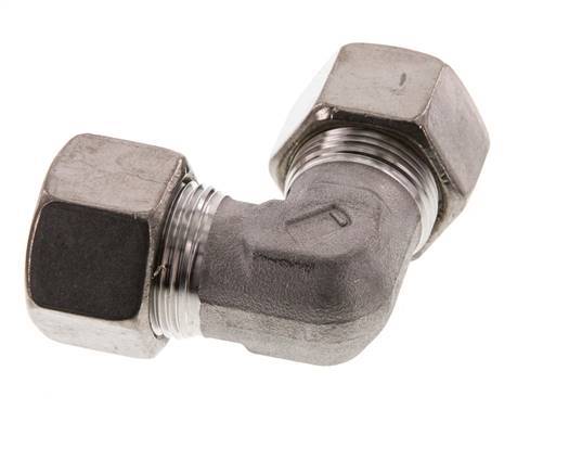 20S Stainless steel 90 deg Elbow Compression Fitting 400 Bar DIN 2353