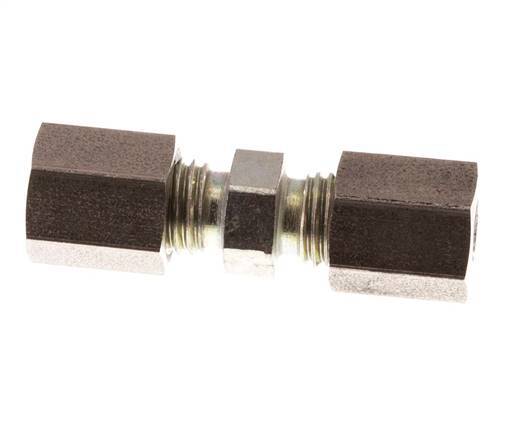 4LL Zinc plated Steel Straight Cutting Ring 100 Bar DIN 2353 [2 Pieces]