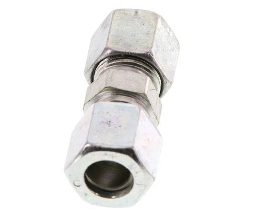 8LL Zinc plated Steel Straight Cutting Ring 100 Bar DIN 2353 [2 Pieces]