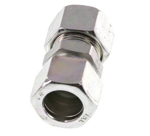 12LL Zinc plated Steel Straight Cutting Ring 100 Bar DIN 2353 [2 Pieces]