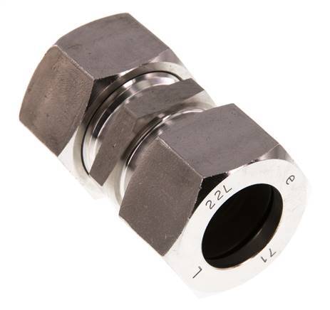 22L Stainless steel Straight Cutting Ring 160 Bar DIN 2353