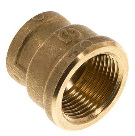 G 3/4'' x G 1/2'' Brass Round Socket 16 Bar