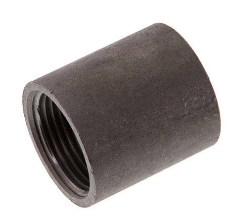 Rp 1'' x 39.5mm Steel Welding Socket 40 Bar DIN 2986 - 43mm [5 Pieces]