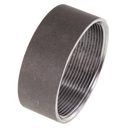 Rp 2 1/2'' x 82mm Steel Welding Socket 40 Bar DIN 2986 - 30mm [2 Pieces]