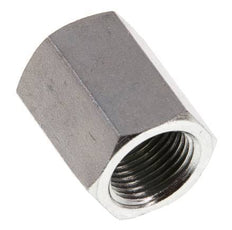 G 1/4'' x G 3/8'' Zinc plated Steel Socket 250 Bar - Hydraulic