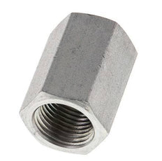 1/4'' NPT x 3/8'' NPT Zinc plated Steel Socket 210 Bar - Hydraulic