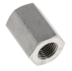 1/4'' NPT x 3/8'' NPT Zinc plated Steel Socket 210 Bar - Hydraulic