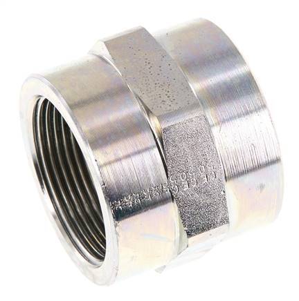 G 1 1/2'' Zinc plated Steel Socket 160 Bar - Hydraulic