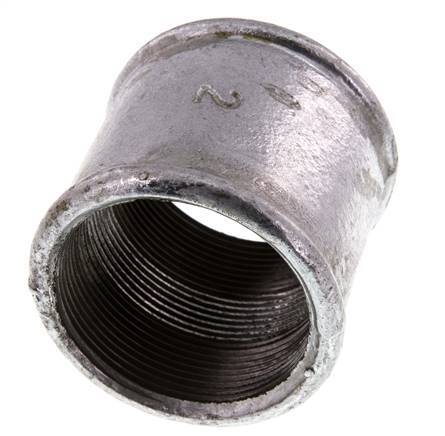 Rp 2'' Zinc plated Cast iron Round Socket 25 Bar