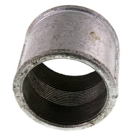Rp 2 1/2'' Zinc plated Cast iron Round Socket 25 Bar