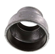 Rp 4'' x Rp 2 1/2'' Zinc plated Cast iron Round Socket 25 Bar