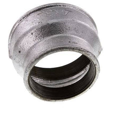 Rp 4'' x Rp 3'' Zinc plated Cast iron Round Socket 25 Bar