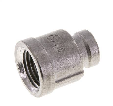 1/2'' NPT x 1/4'' NPT Stainless steel Round Socket 16 Bar