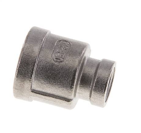 1/2'' NPT x 1/4'' NPT Stainless steel Round Socket 16 Bar
