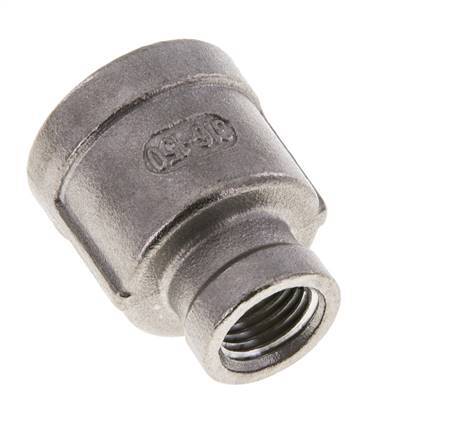 1/2'' NPT x 1/4'' NPT Stainless steel Round Socket 16 Bar