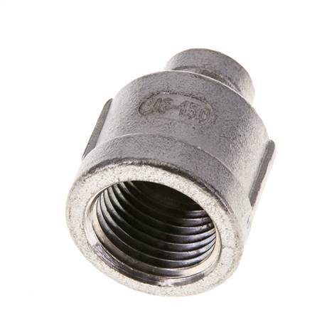 1/2'' NPT x 1/8'' NPT Stainless steel Round Socket 16 Bar