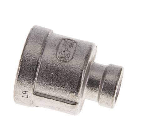 1/2'' NPT x 1/8'' NPT Stainless steel Round Socket 16 Bar