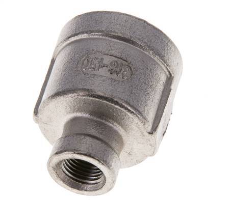 1/2'' NPT x 1/8'' NPT Stainless steel Round Socket 16 Bar